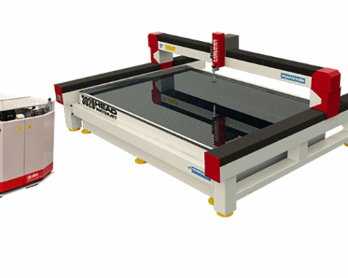 CNC de taiat cu jet de apa 2030BA Extremely Heavy Duty