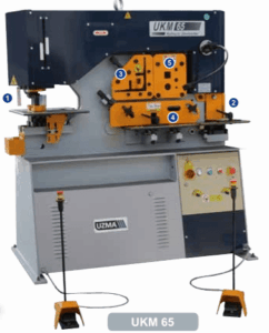 Centru de lucru hidraulic cu operatiuni multiple seria UKM